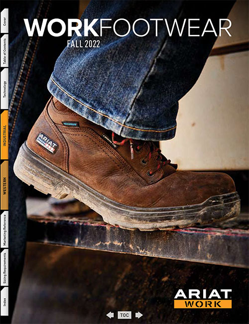 Ariat Work Footwear Fall 2022 Catalog