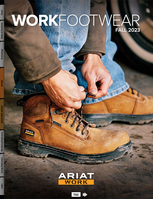Ariat Work Footwear Fall 2023 Catalog